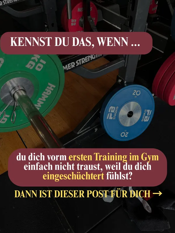 Du stehst gedanklich schon zehnmal vor der Gym-Tür und drehst dann doch wieder um.