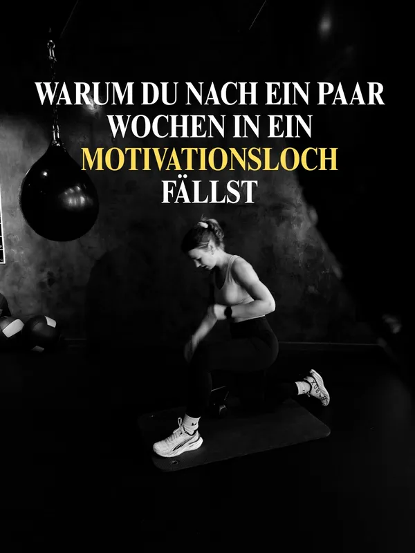 Motivation reicht oft nur für den Anfang. Dranbleiben ist das, was wirklich was verändert.